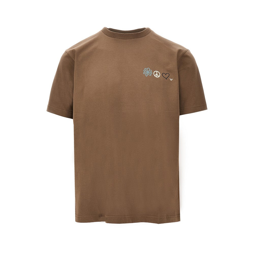 EMPORIO ARMANI ASV Peace print T-shirt Man S