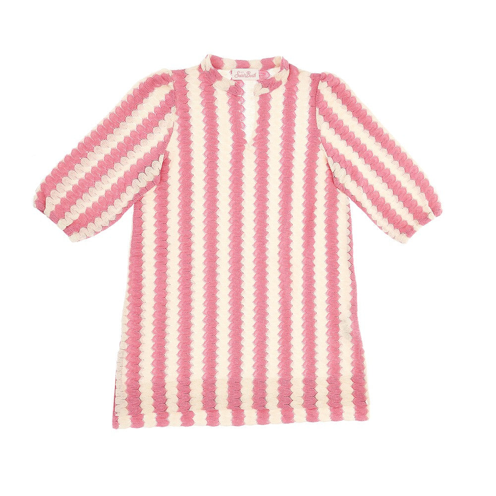 SAINT BARTH Knitted mini dress Kids 8Y