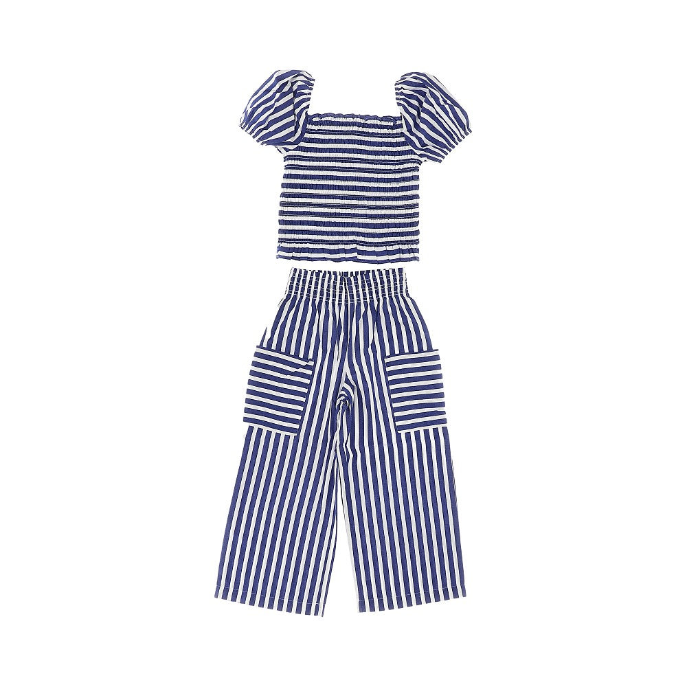 RALPH LAUREN Striped cotton two-piece set Kids 8Y