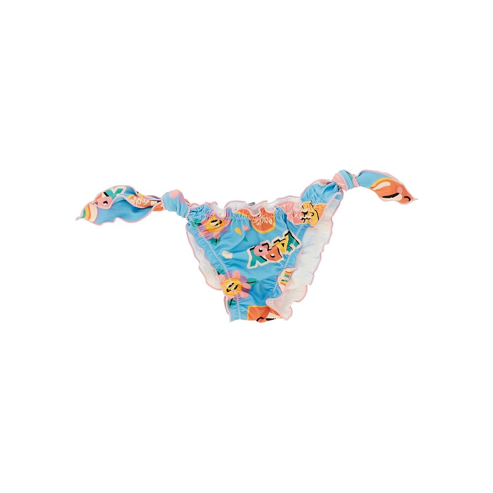MOUSSE DANS LA BOUCHE Printed beachwear bottom Kids 2Y
