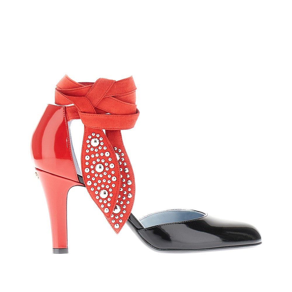 VALENTINO GARAVANI 'Foliefoliage' leather pumps Woman 37