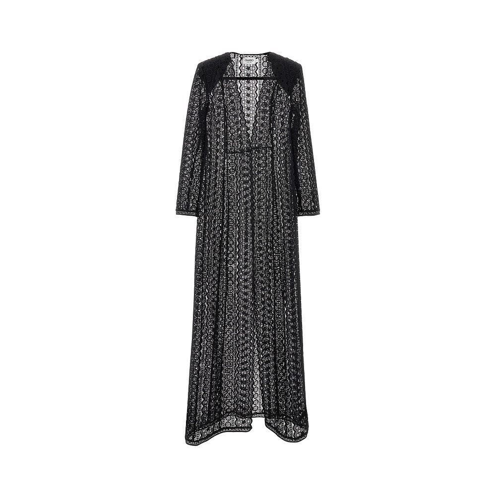 CHARO RUIZ 'Nilere' guipure long jacket Woman S