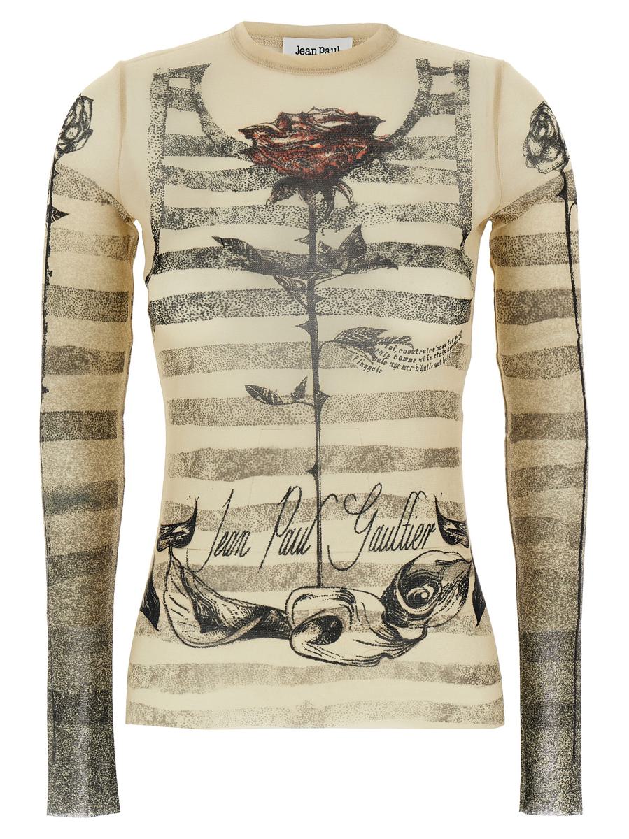 Jean Paul Gaultier Tulle Top