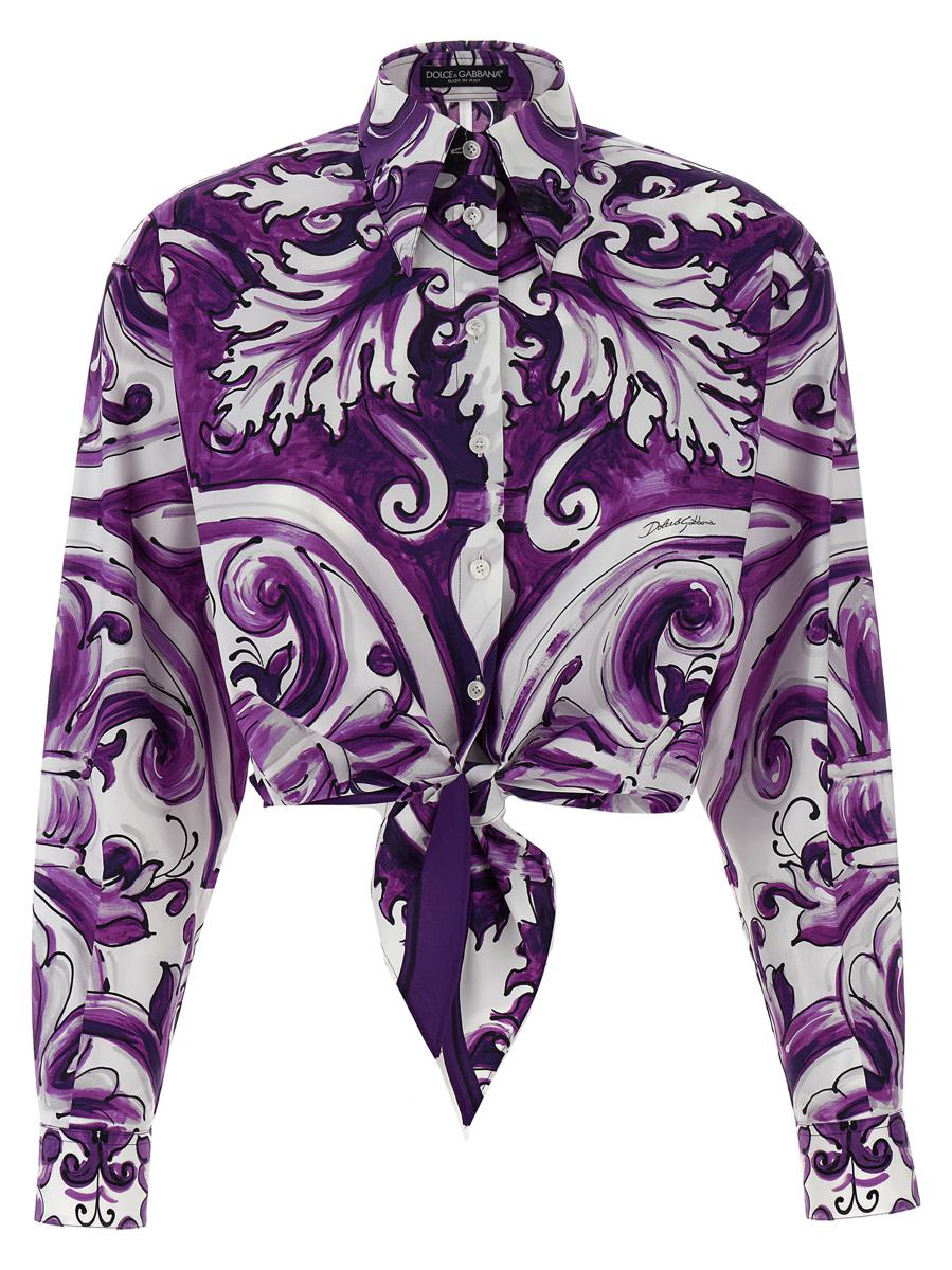 Dolce & Gabbana 'Maiolica' Print Shirt
