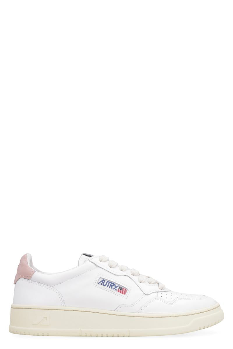 Autry Medalist Leather Low-Top Sneakers
