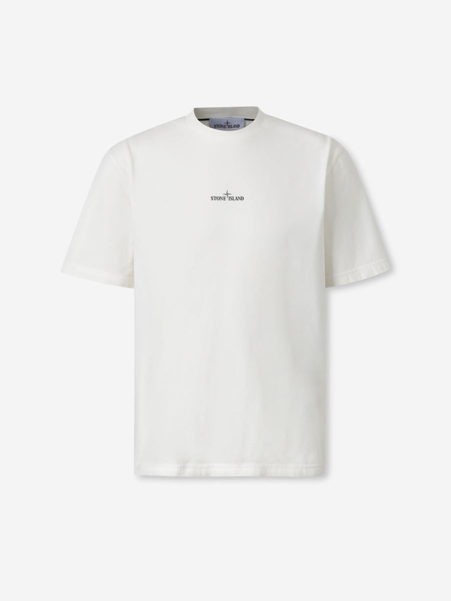 Stone Island Cotton Logo T-Shirt