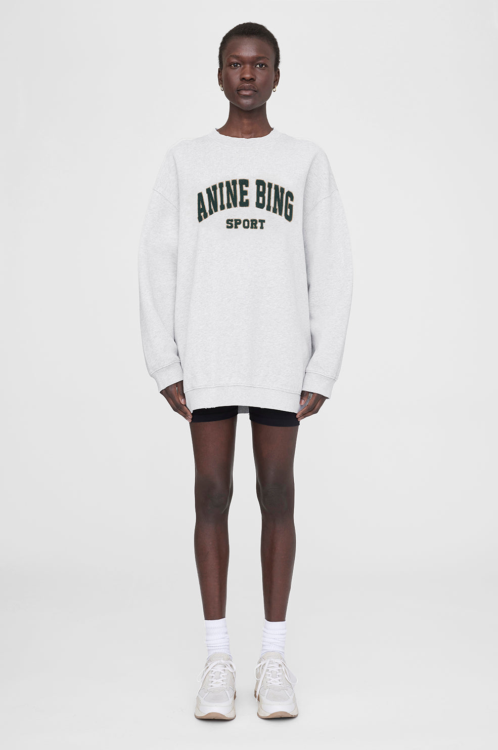 Tyler Sweatshirt - Heather Grey M