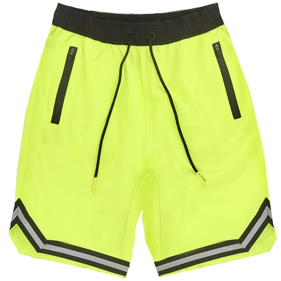 MC2 Saint Barth Fluo Yellow Swim Shorts Surf Style