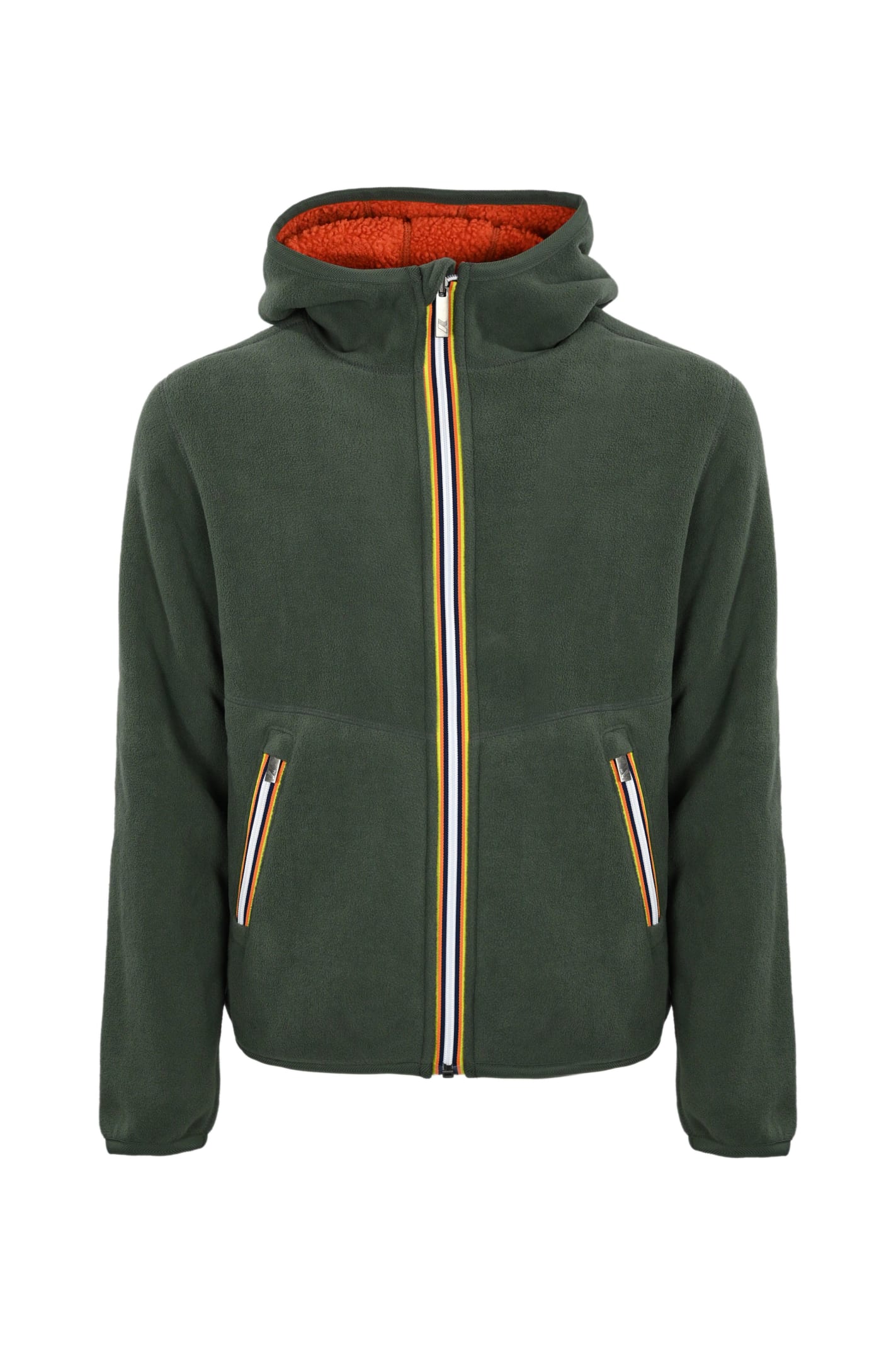 K-Way Jack Sherpa Polar Reversible Sweatshirt Jacket