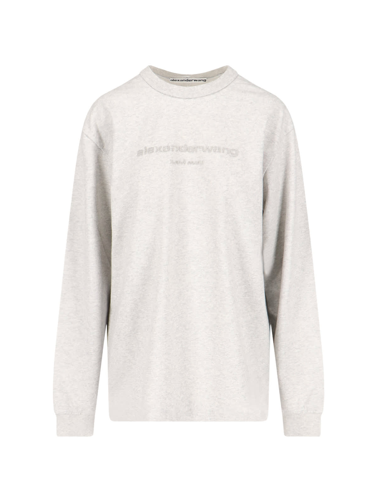 Alexander Wang Logo Crew Neck Sweatshirt