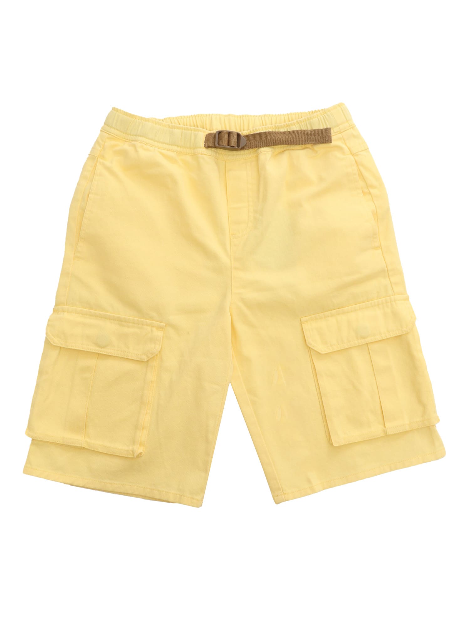 Stella McCartney Kids Yellow Shorts With Pockets