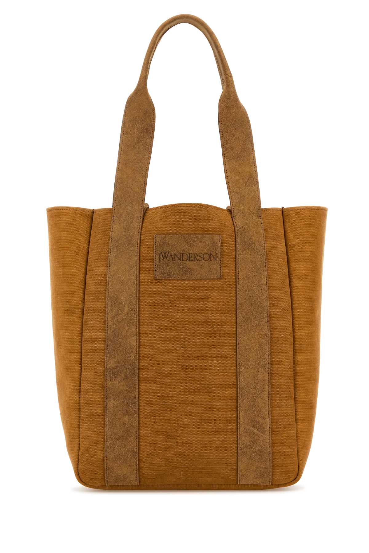 J. W. Anderson Camel Canvas Workwear Shopping Bag