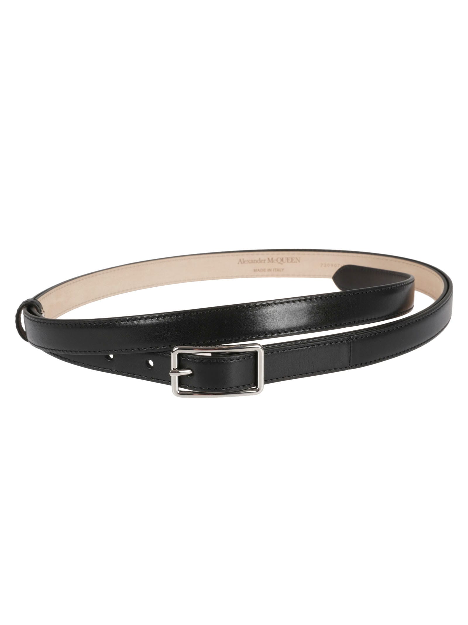 Alexander McQueen Long Buckle Belt
