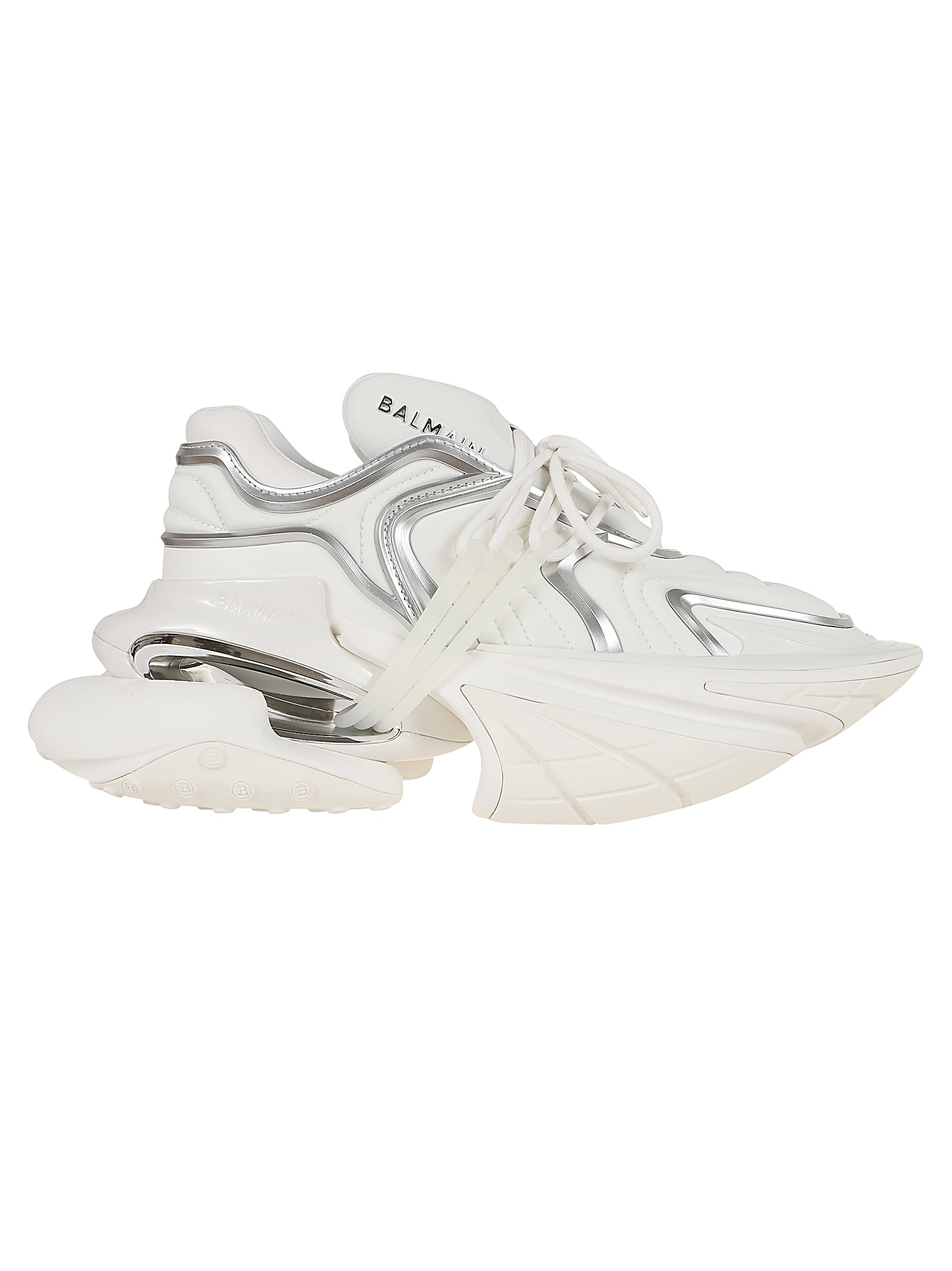 Balmain Unicorn Wave Panelled Sneakers