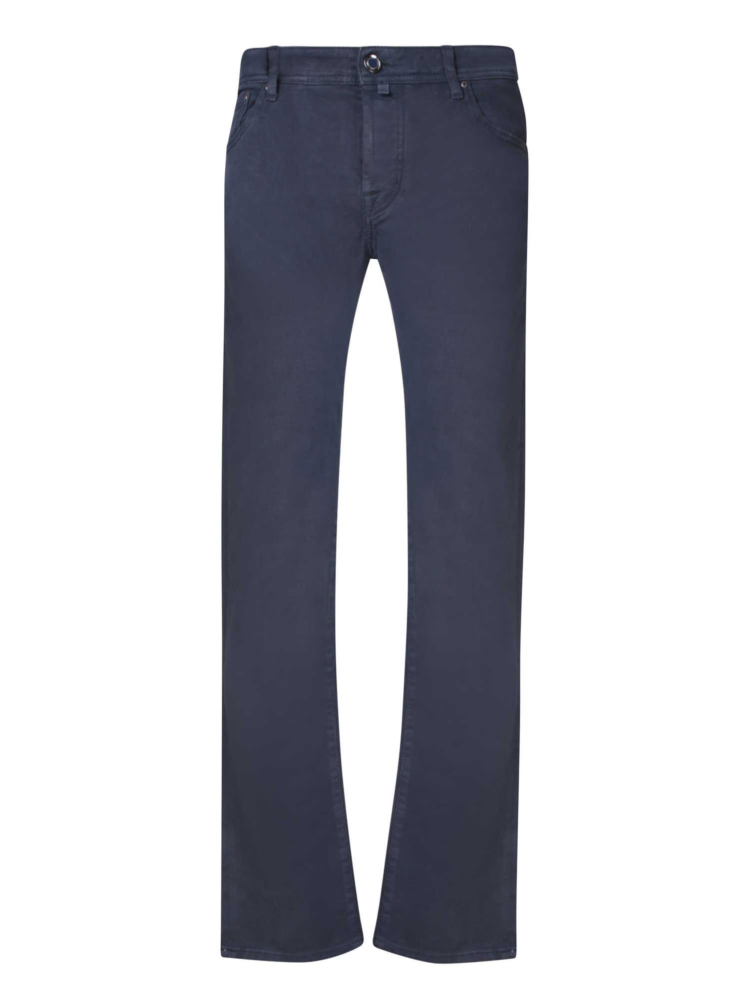 Jacob Cohen Nick Bull Heavy Blue Cotton Pants