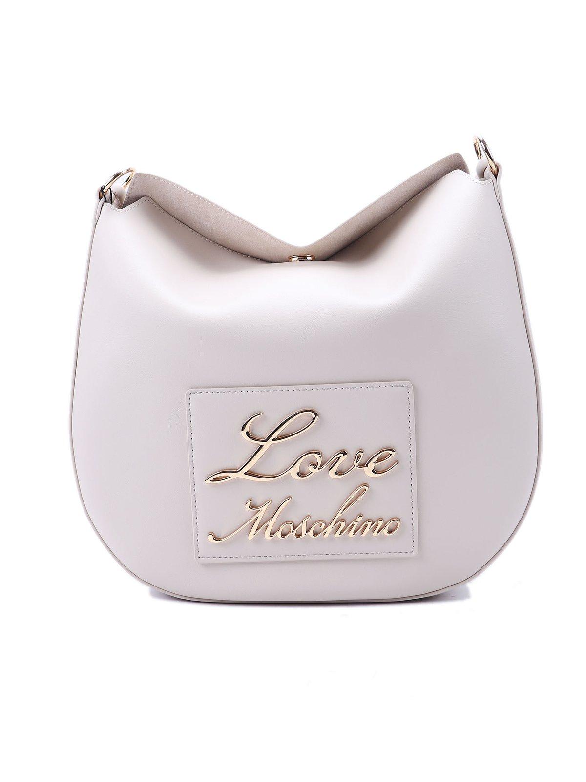 Love Moschino Logo-lettering Magnetic Fastened Shoulder Bag