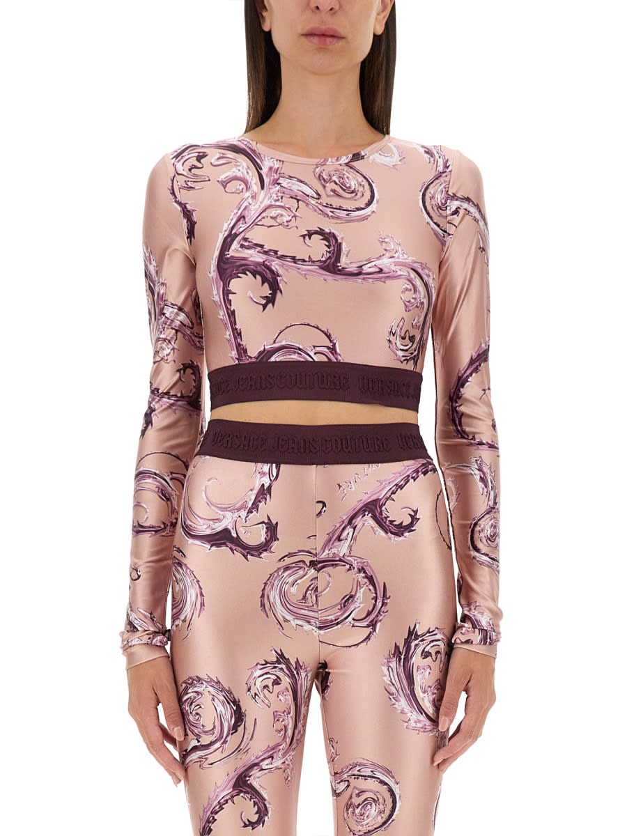 Versace Jeans Couture Top Cropped