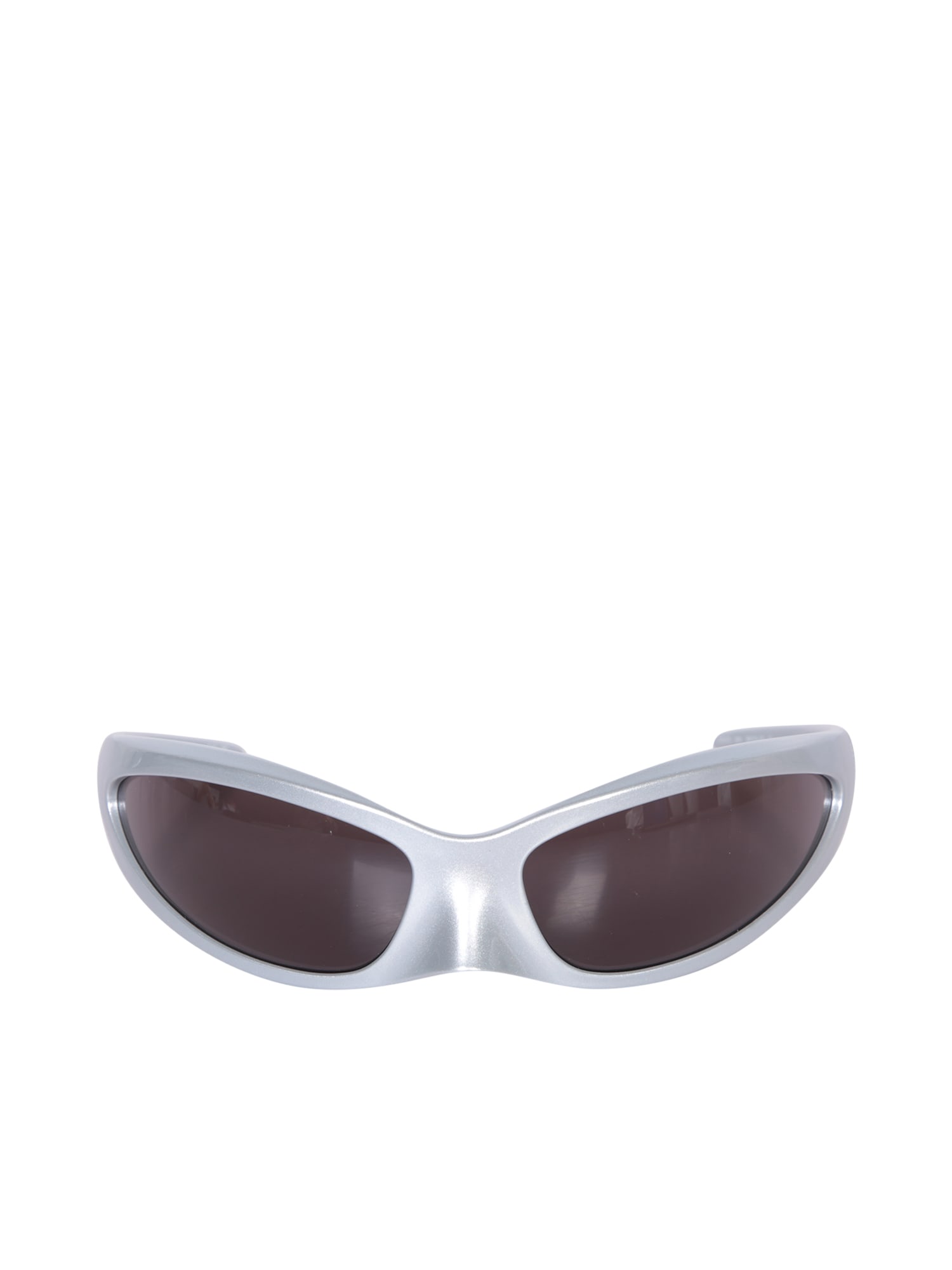 Balenciaga Skin Cat Silver Sunglasses