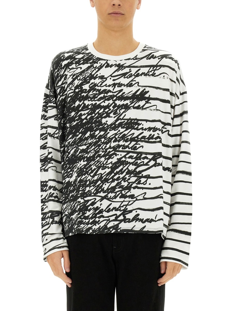 Balmain love Letter T-shirt