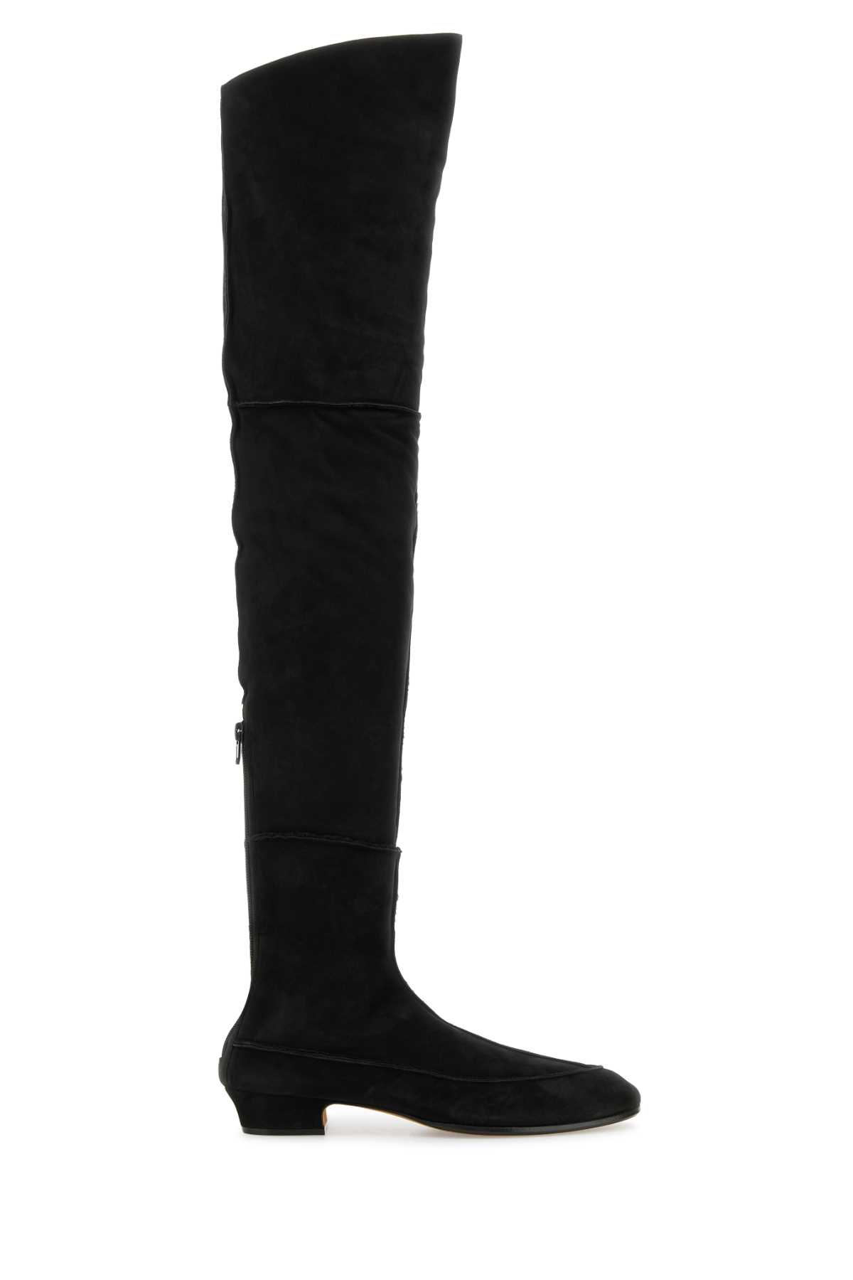 The Row Black Suede Awar 25 Over-the-knee Boots