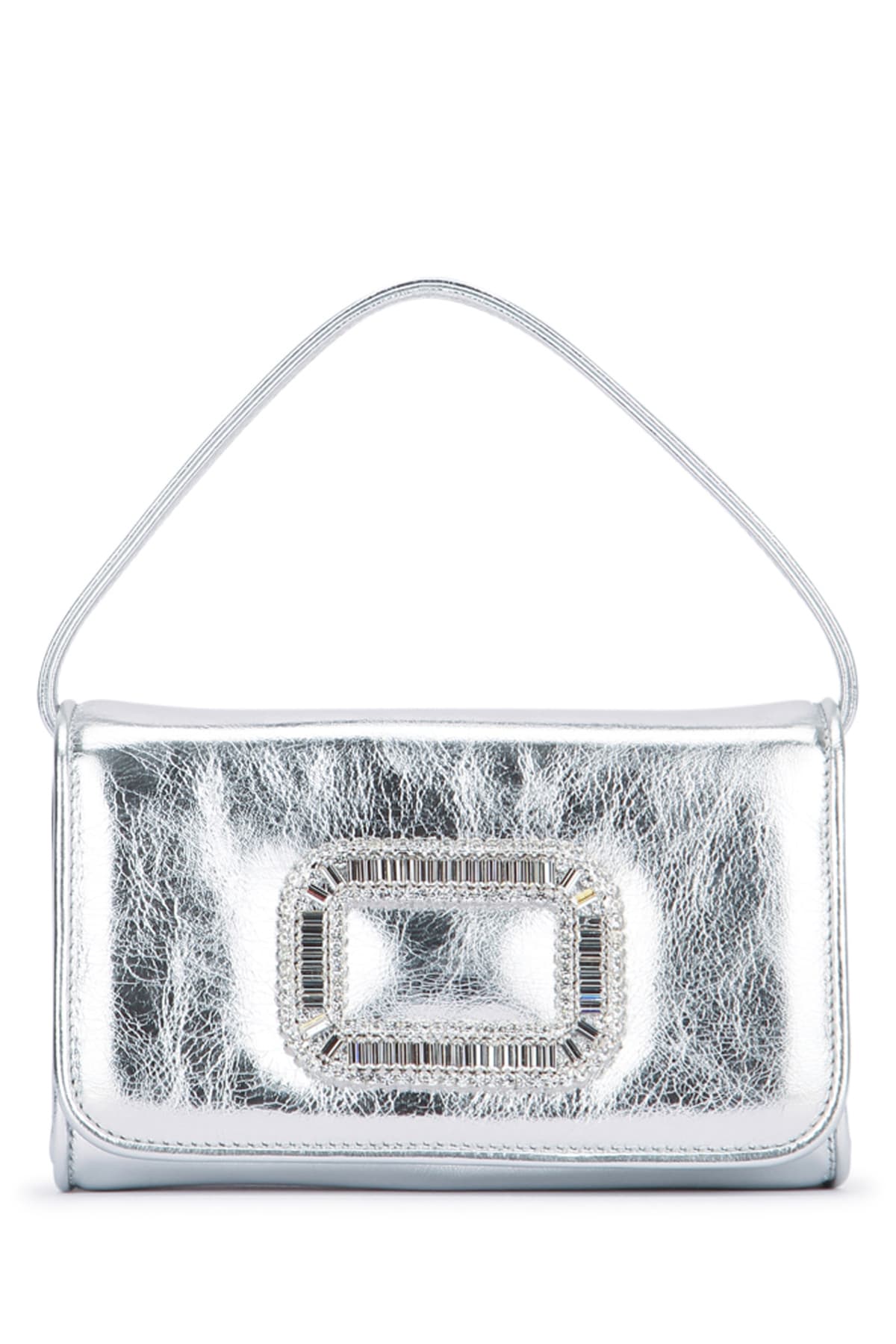 Roger Vivier Pilgrim Embellished Micro Tote Bag
