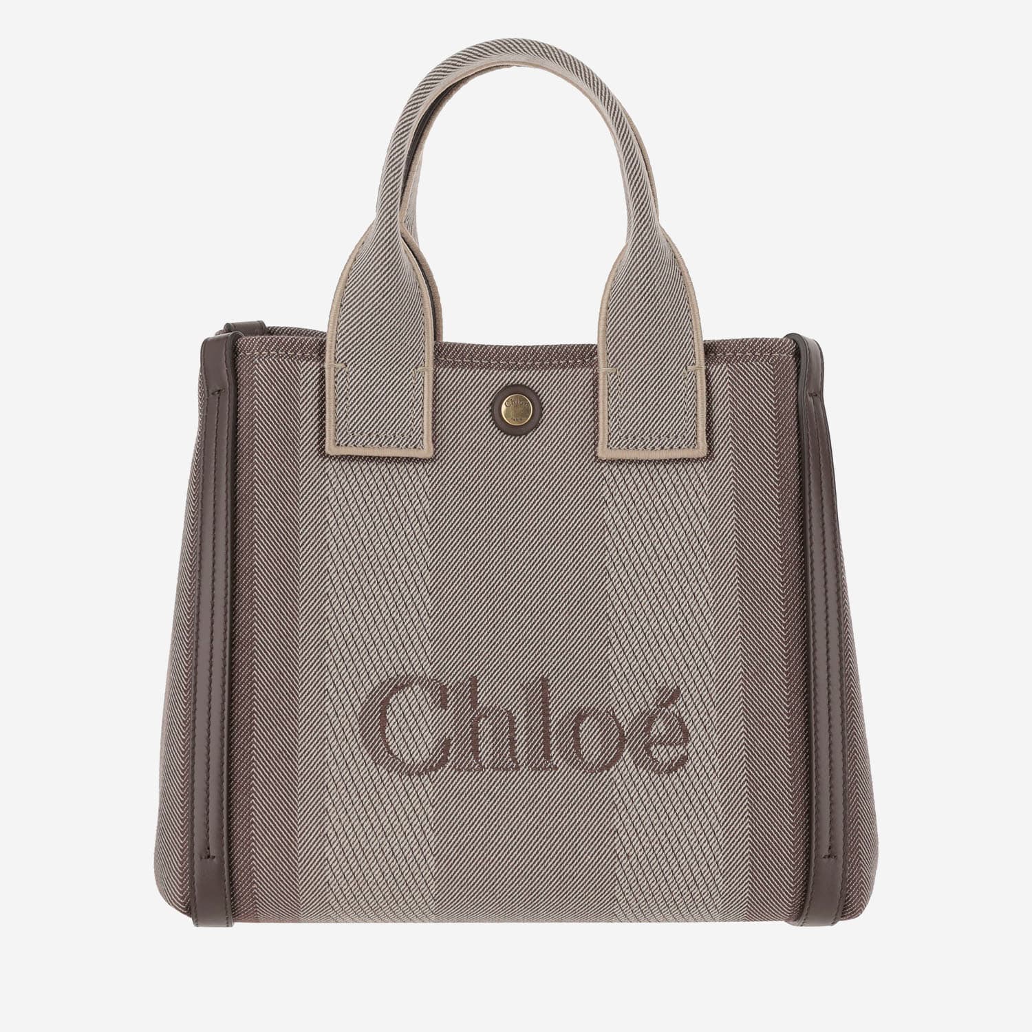 Chloé Carry Small Canvas Tote Bag