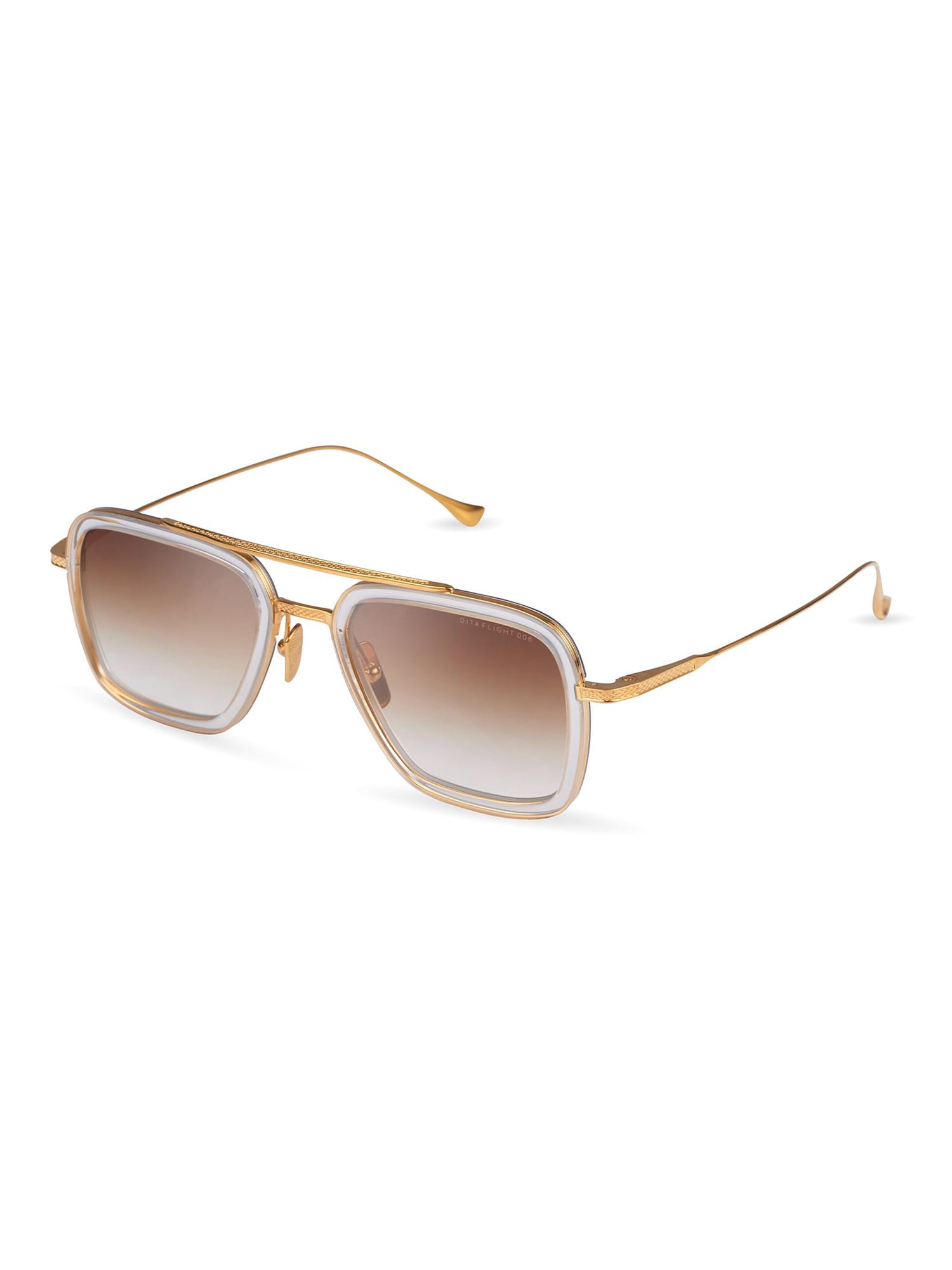 Dita 7806/L/CLR/GLD/52 FLIGHT.006 Sunglasses