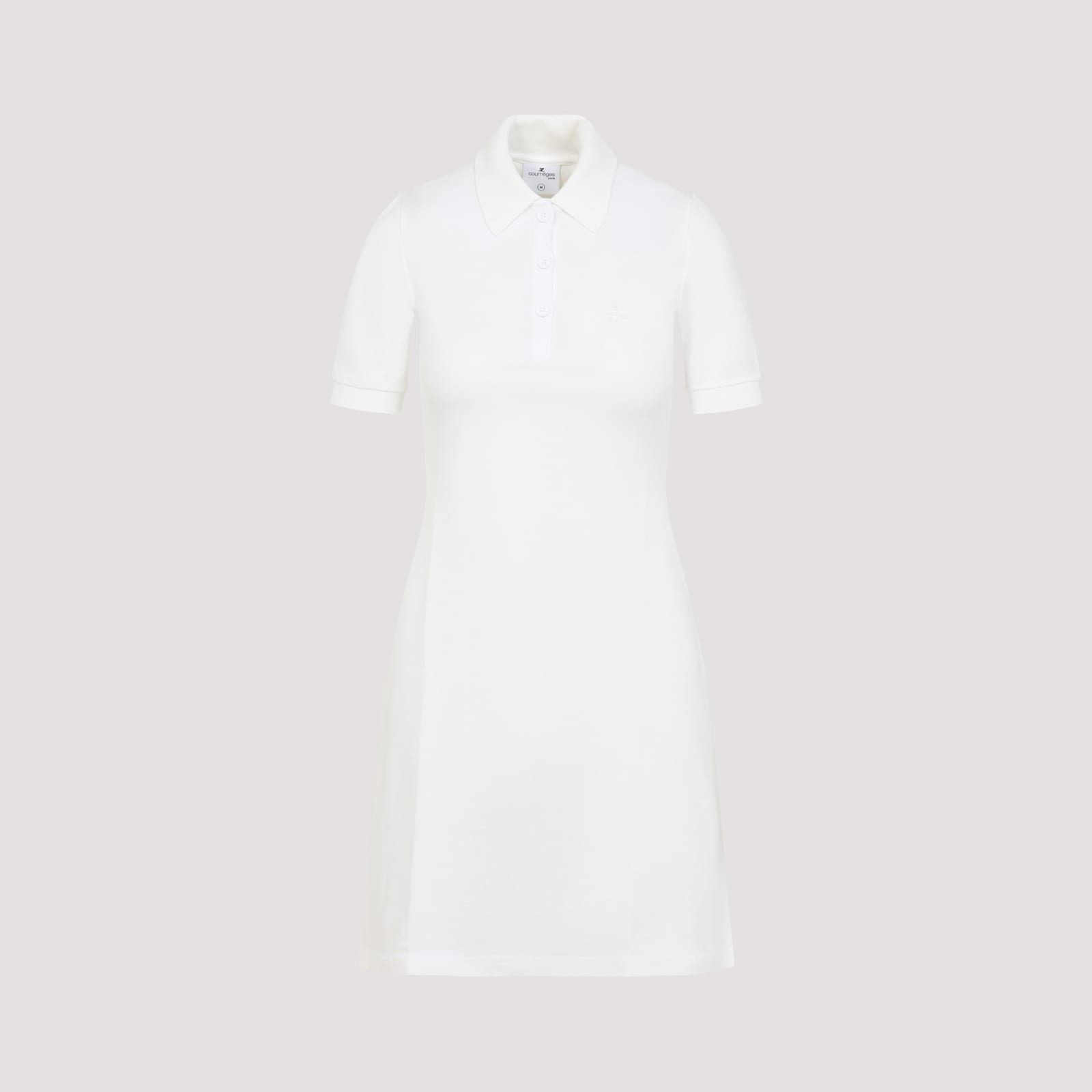Courrèges Piquè Polo Dress