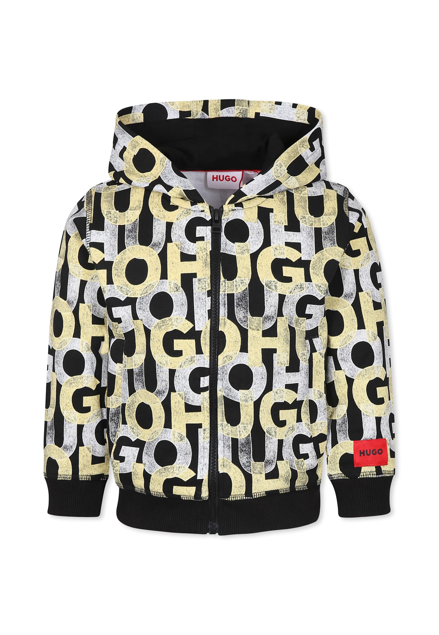 Hugo Boss Black Sweatshirt For Boy With Logo