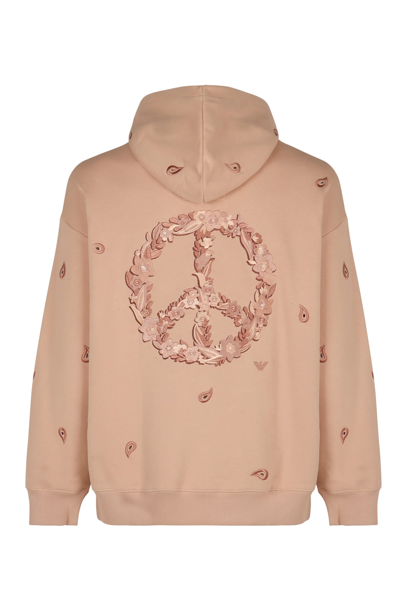 Emporio Armani Embroidered Hoodie