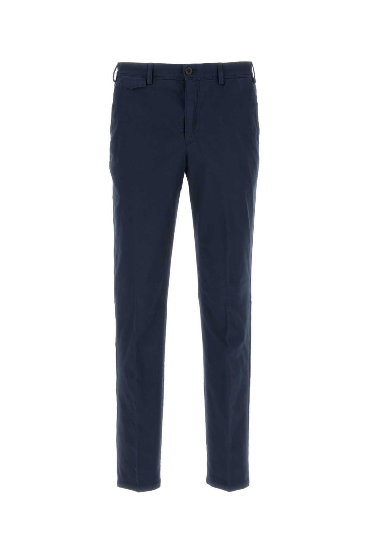 PT Torino Blue Stretch Cotton Pant