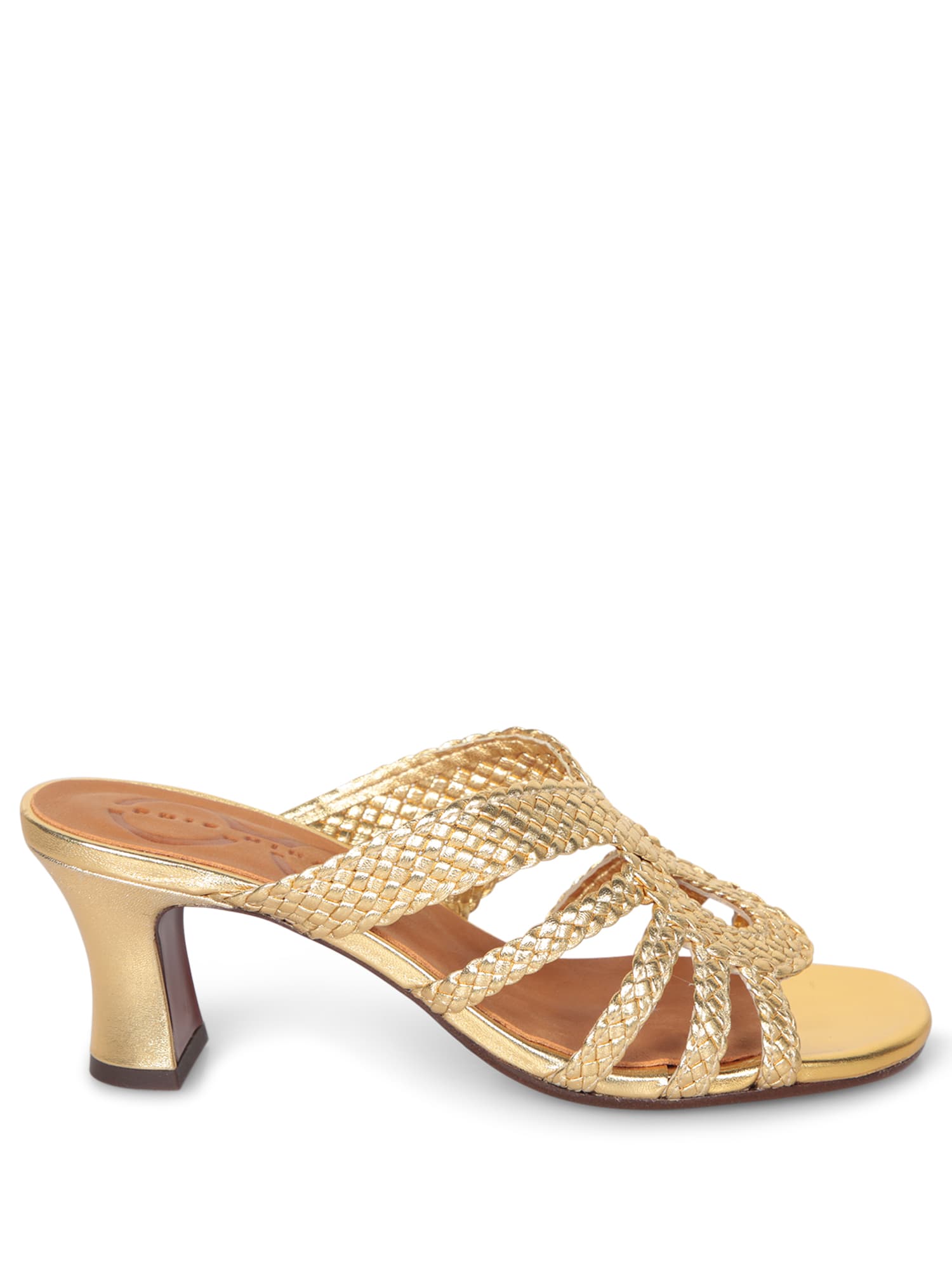 Chie Mihara Nalya Gold Sandals