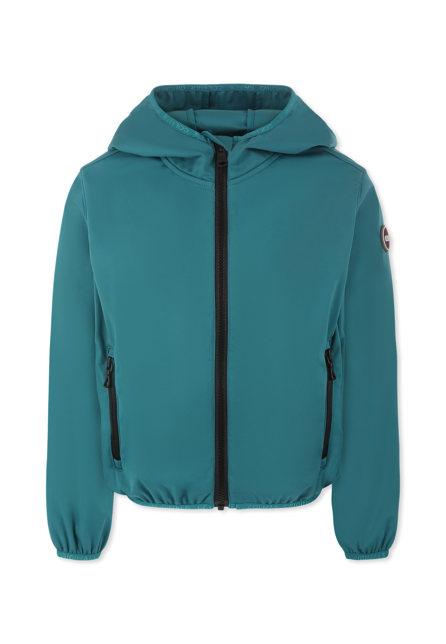 Colmar Green Windbreaker Jacket For Boy