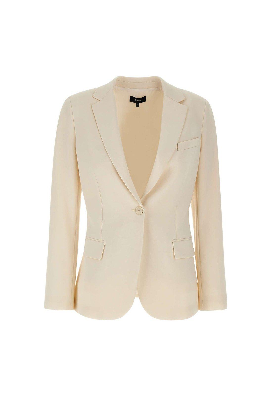 Theory Staple Notched Lapel Blazer