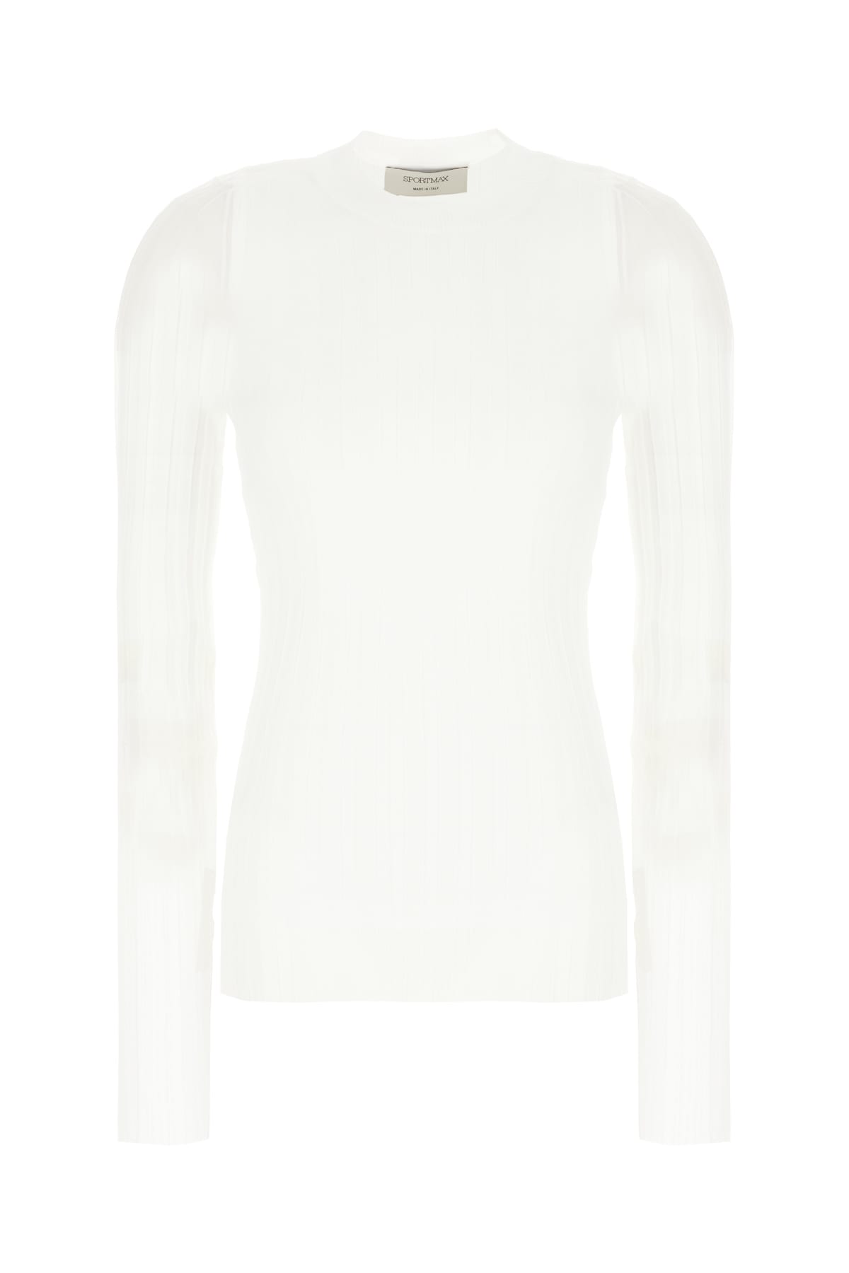 SportMax White Stretch Nylon Top