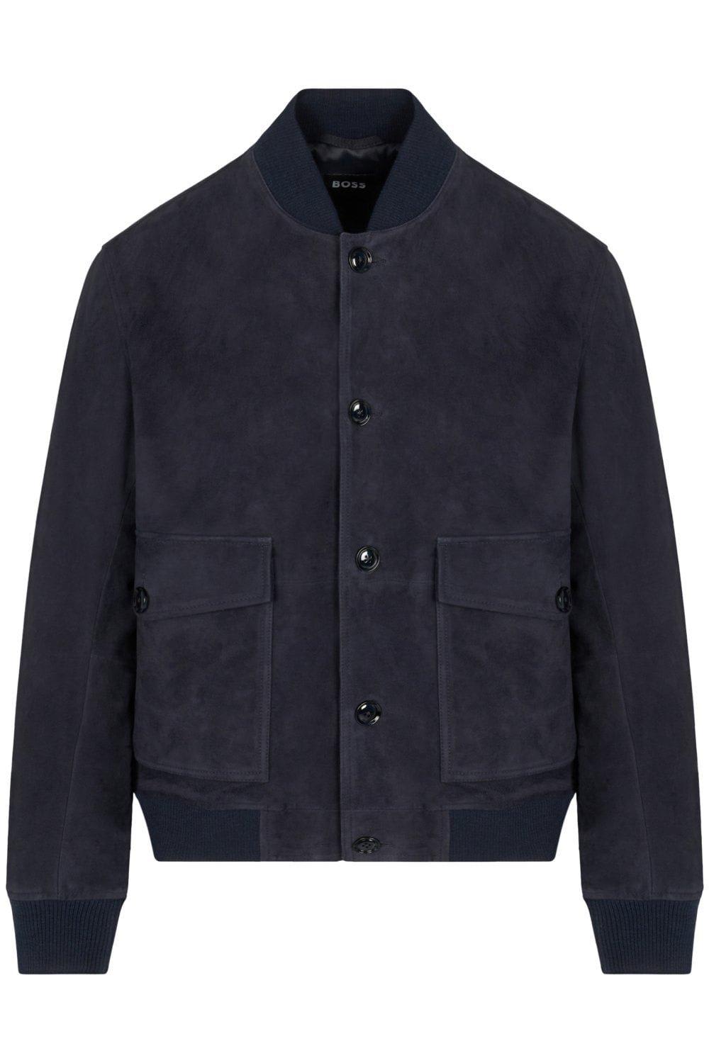 Hugo Boss Button-up Long-sleeved Jacket