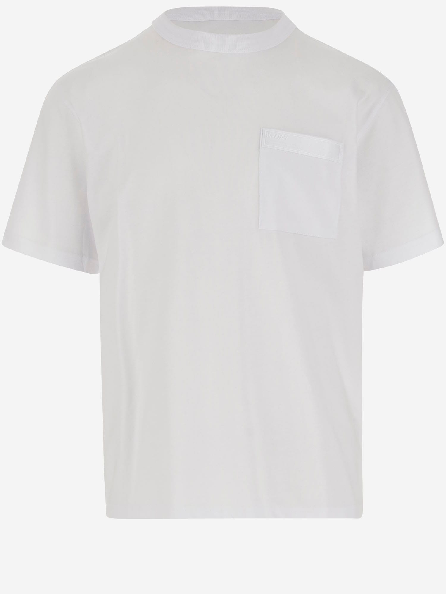 K-Way Cotton T-shirt With Pocket
