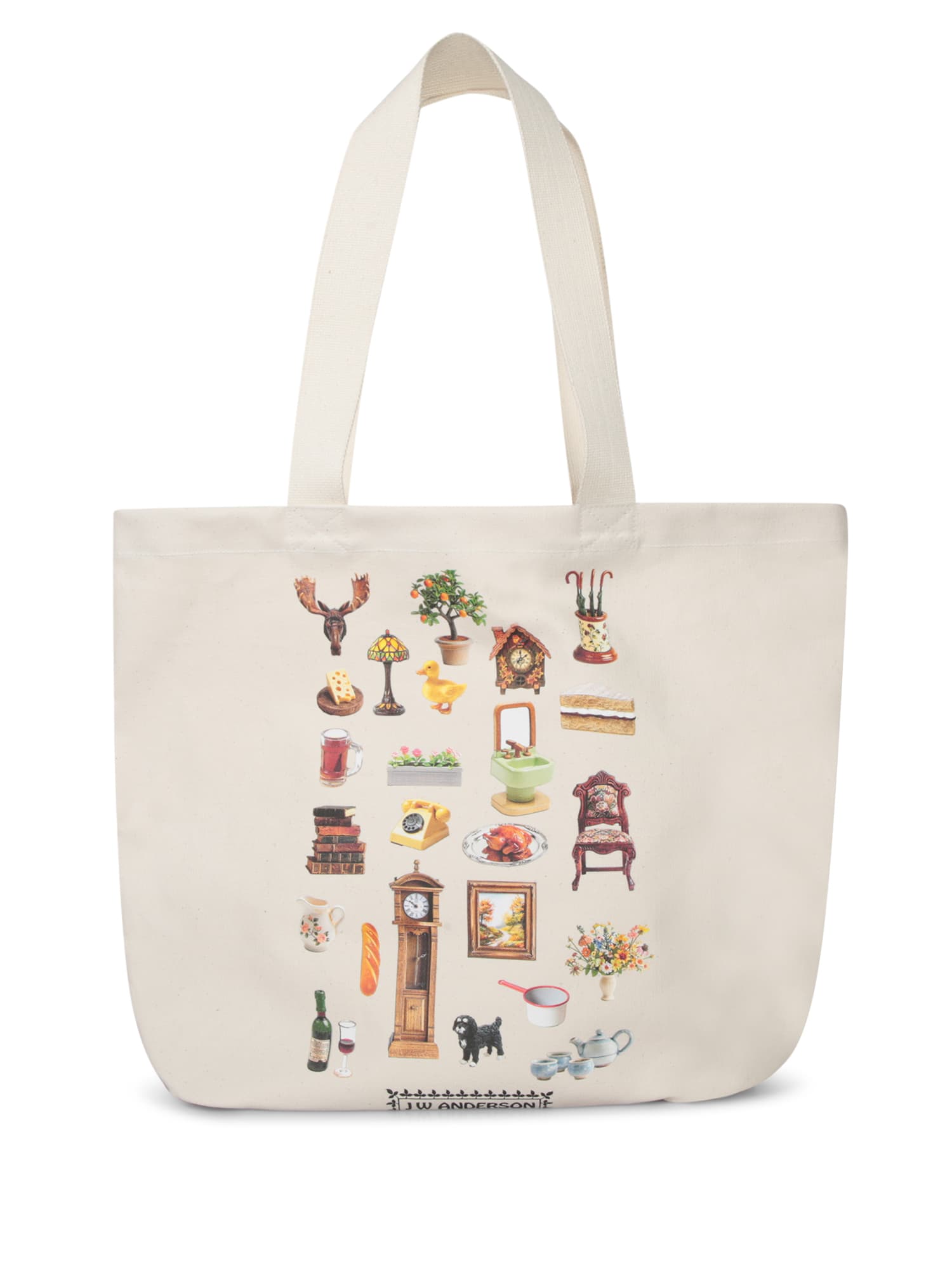 J. W. Anderson Diorama Furniture Printed Tote Bag