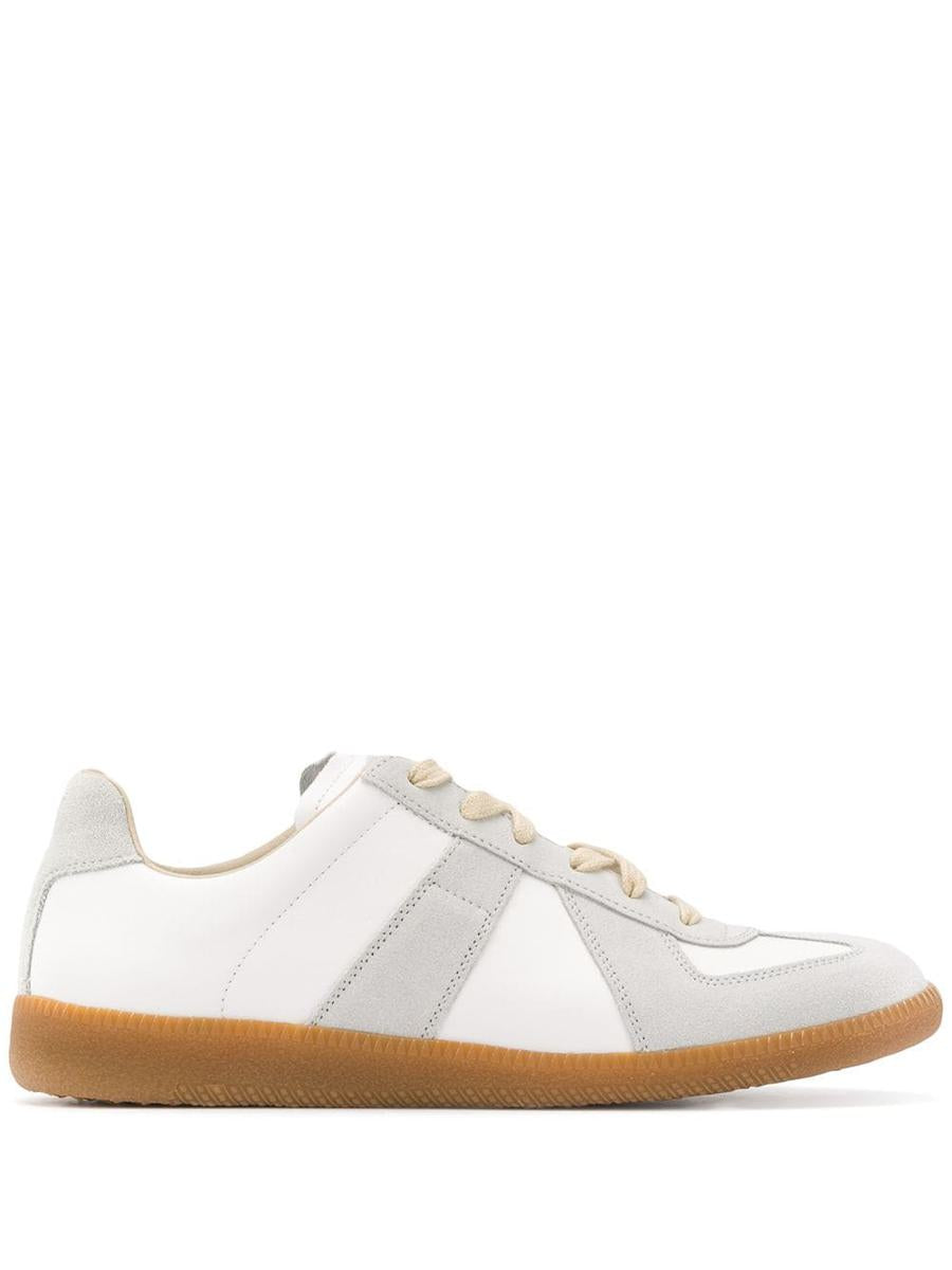 Maison Margiela Sneakers Replica In Nappa And Suede Shoes