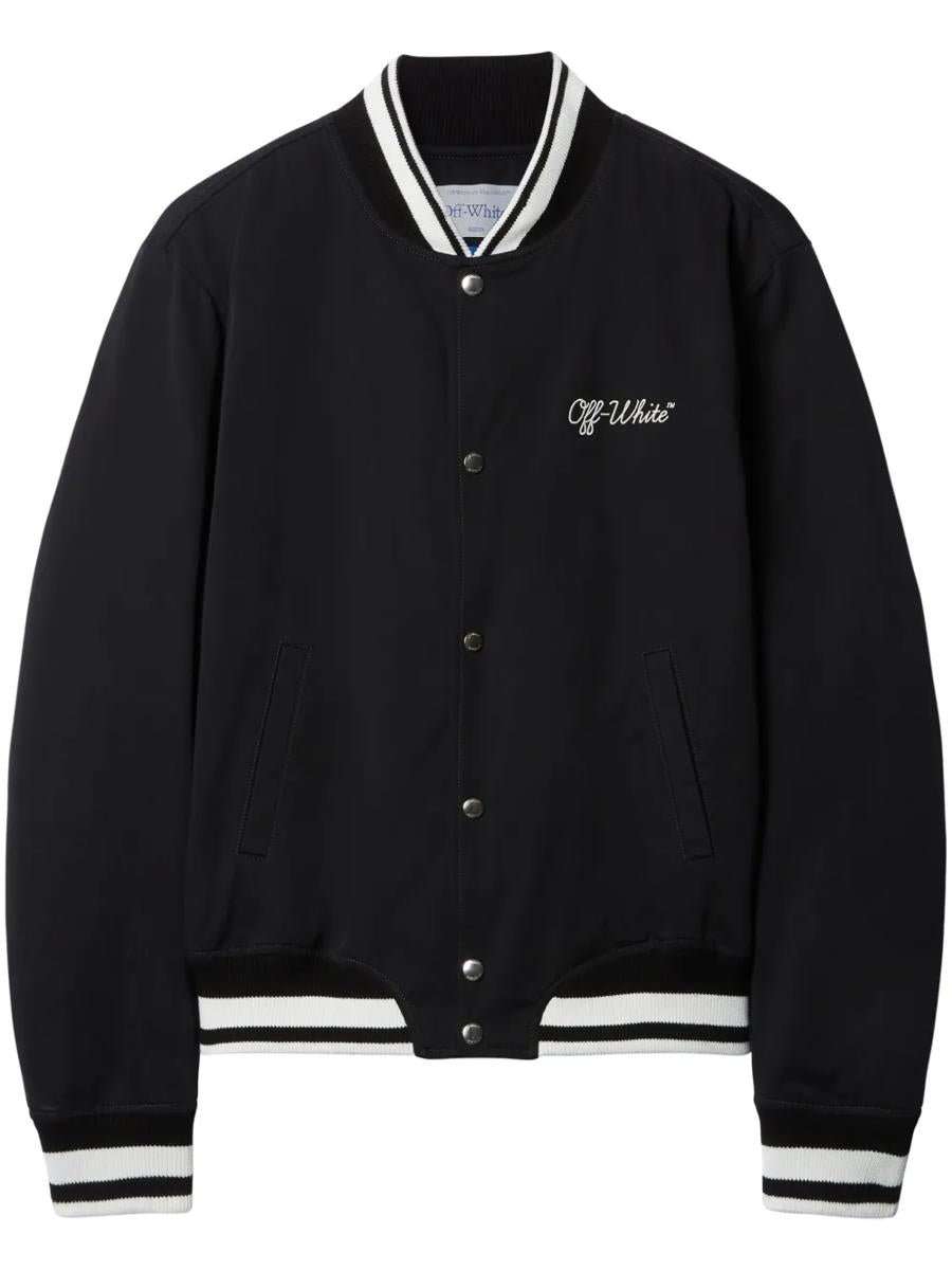 Off-White Script Varsity Jacket