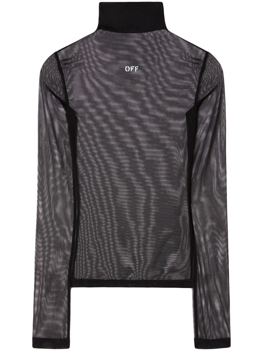 Off-White Off Stamp Long-Sleeve Top
