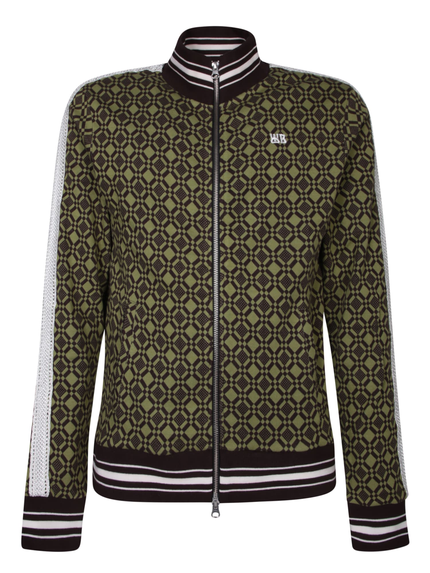 Wales Bonner Olive Green Power Vmil Track Jacket