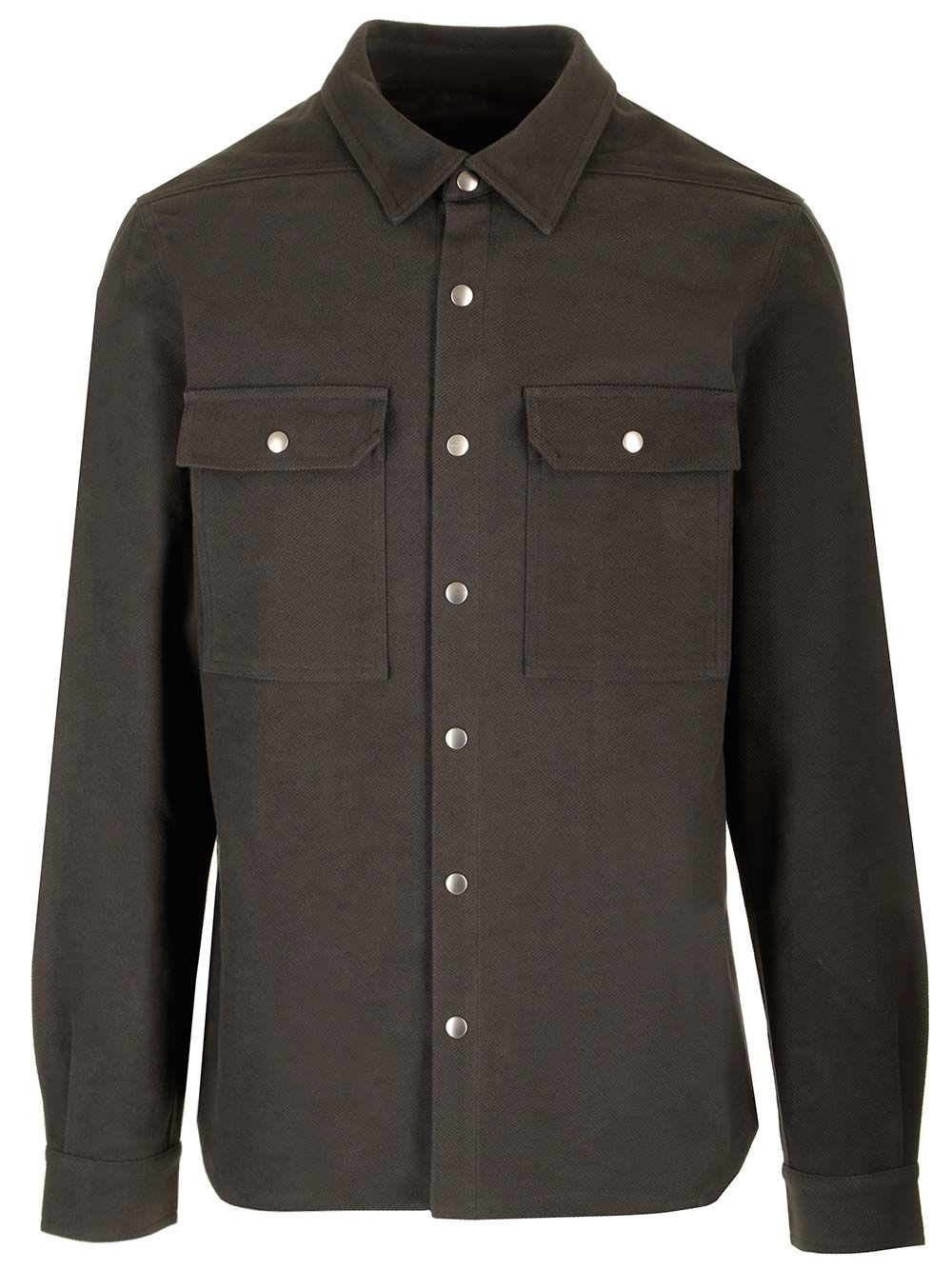 Rick Owens Wool Shirt Jacket