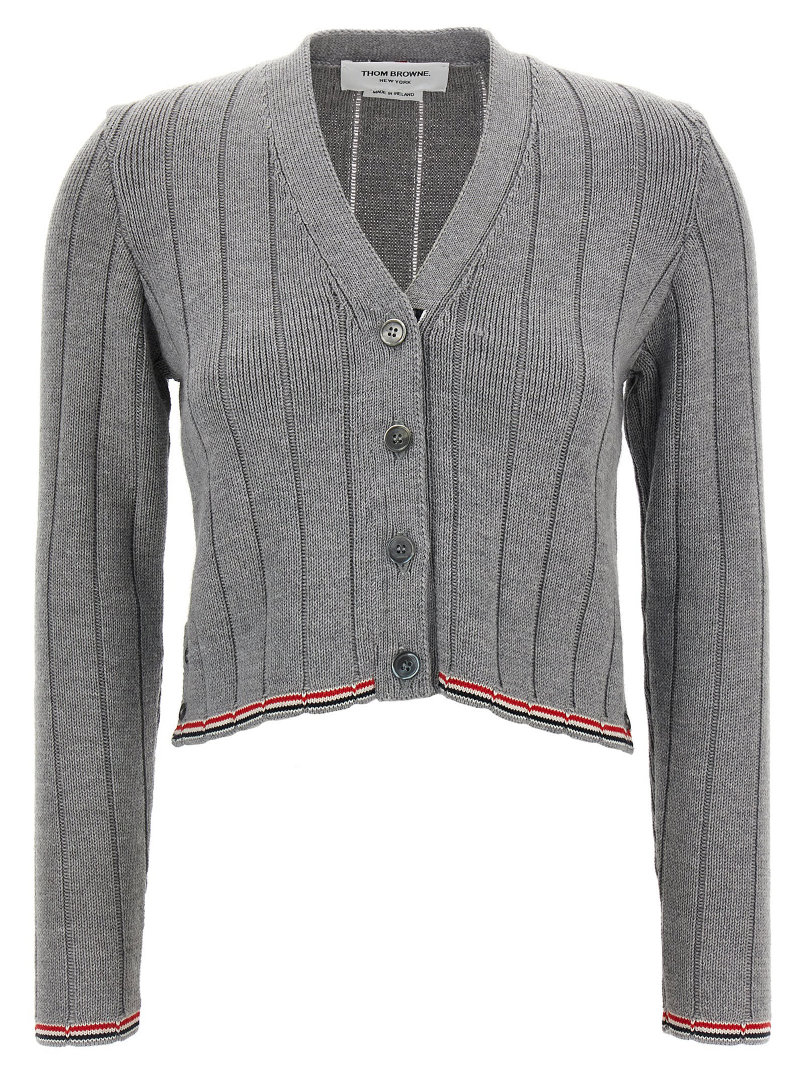 Thom Browne rwb Jacquard Cardigan