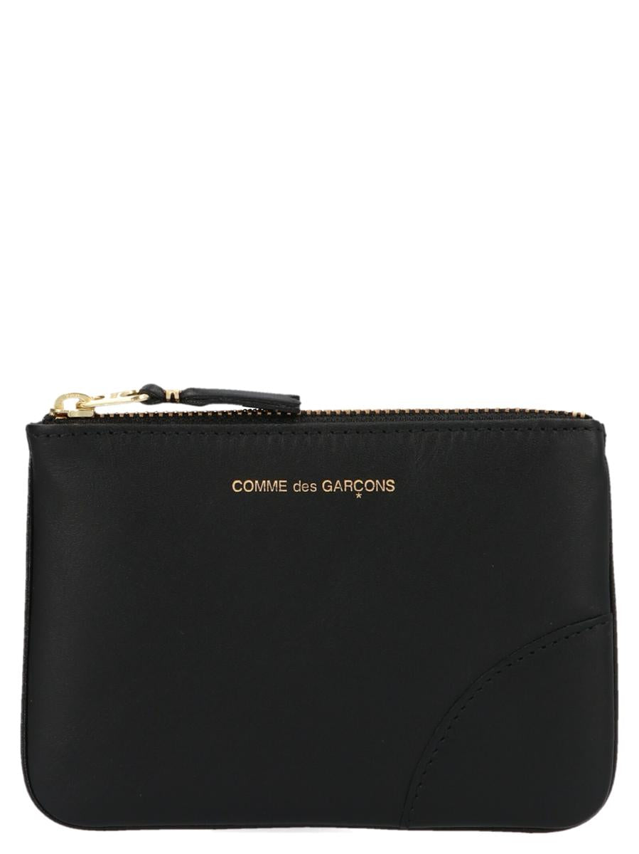 Comme Des Garçons Logo Print Wallet
