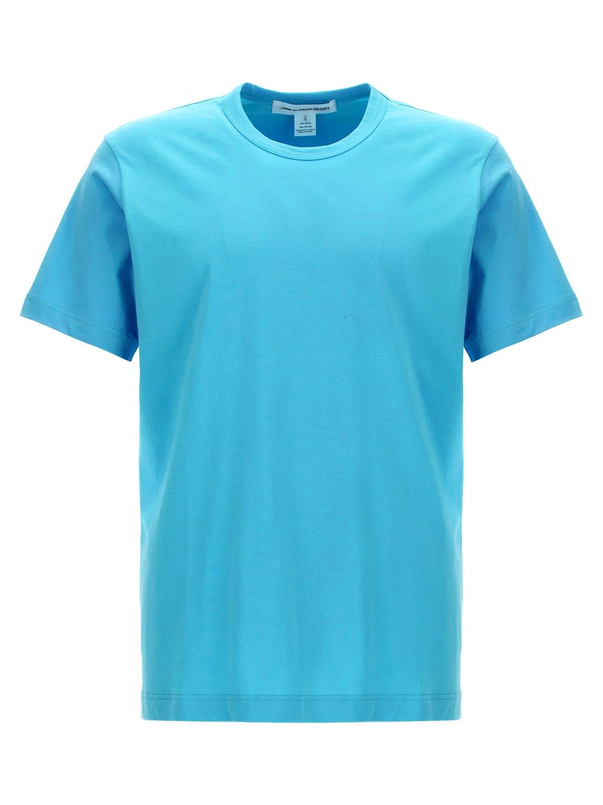 Comme des Garçons Shirt Logo Printed Crewneck T-shirt