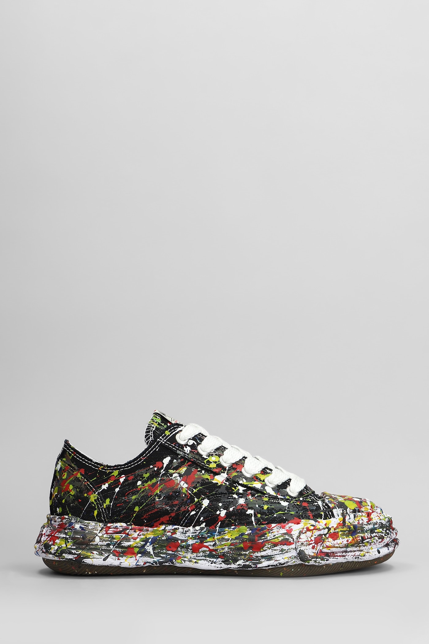 Mihara Yasuhiro Peterson 23 Sneakers In Black Cotton