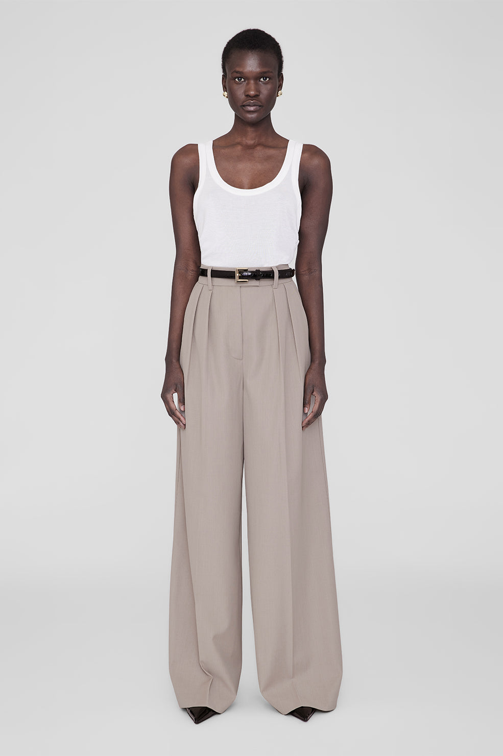 Lou Trouser - Taupe 36