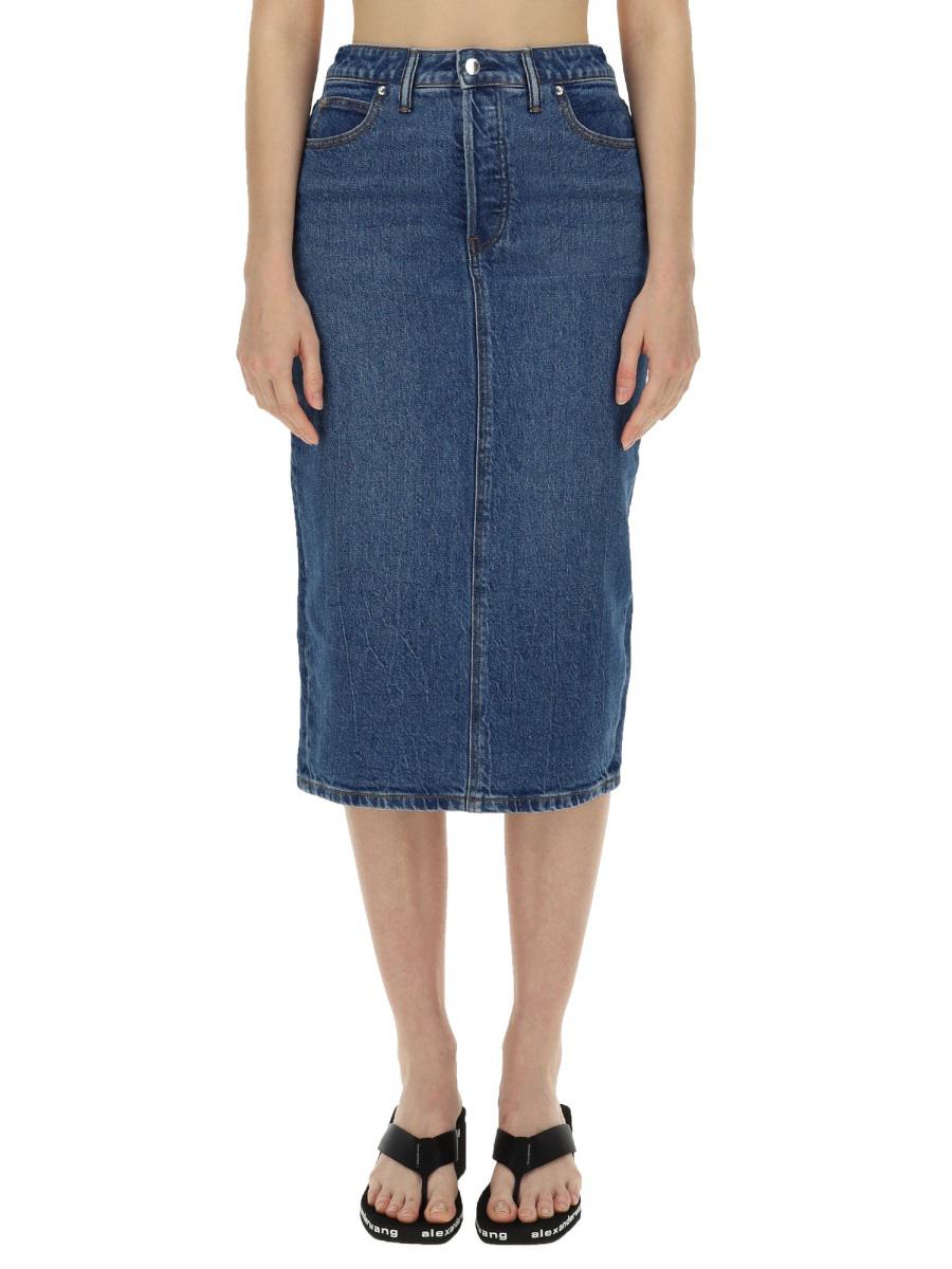 T By Alexander Wang Midi Skirt