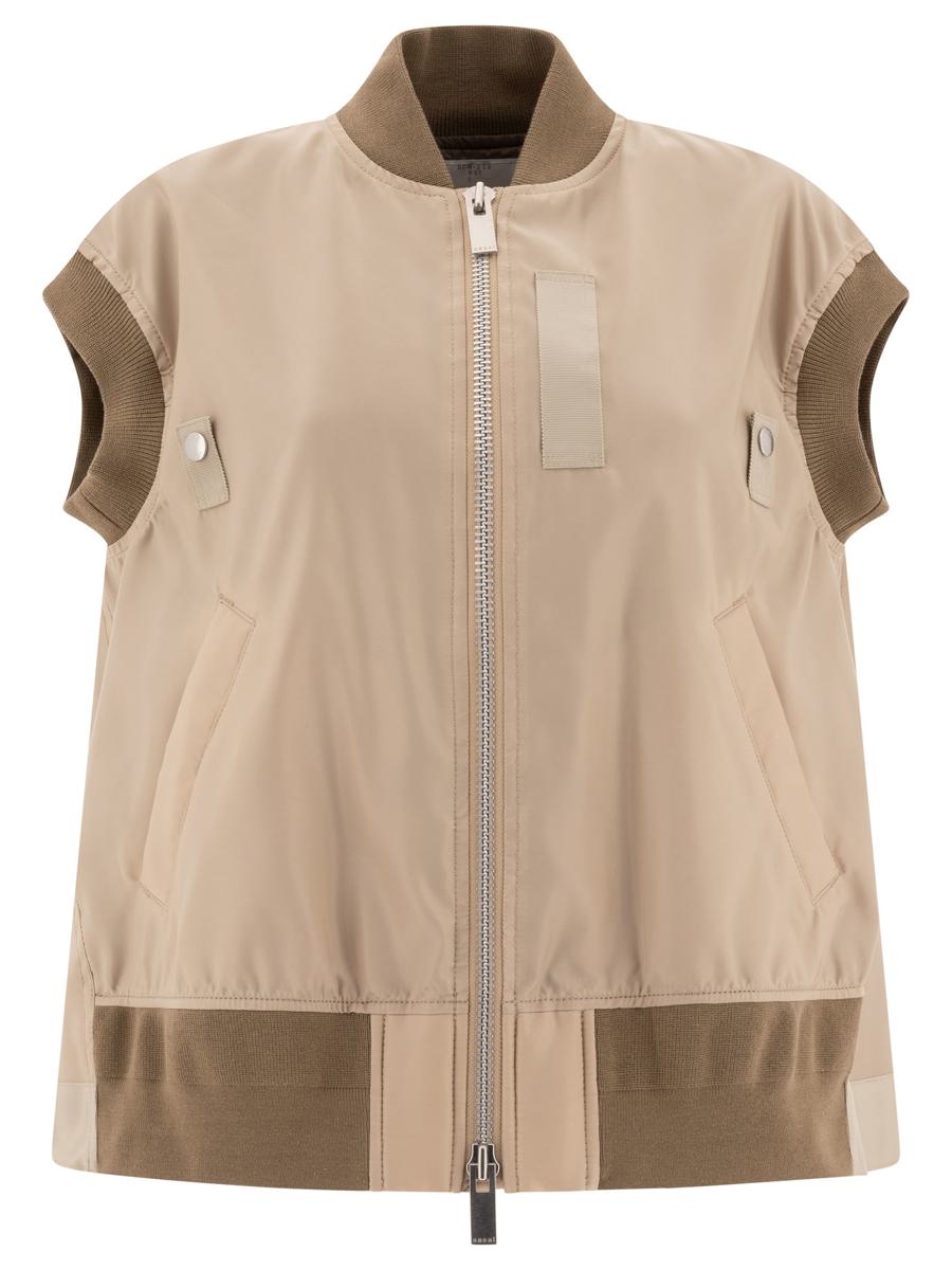 Sacai Nylon Twill Vest Jacket